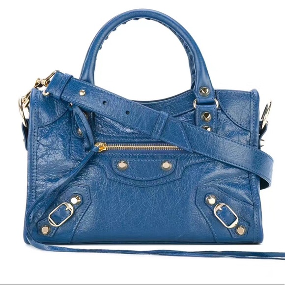 balenciaga city midnight blue